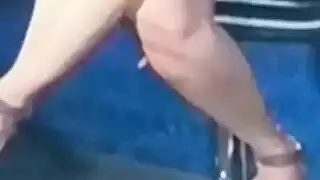 امراة حامل تلعب في كس