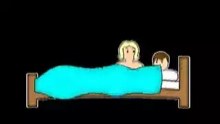 الفتاة لديها قاع كبير ومستدير
