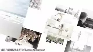 راقصة عربية غريبة تقدم عرضًا إباحيًا صريحًا للكاميرا
