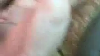 مص زبي واقف عند