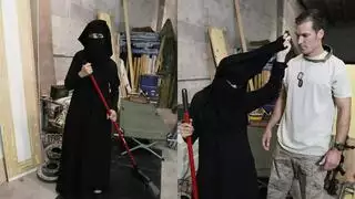 زوجان عراقيان يمارسان الجنس بقسوة: مص ووضعية الكلب