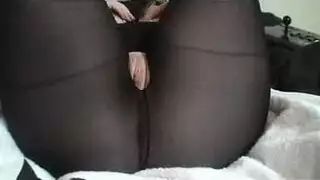 شقراء الأحذية بوف