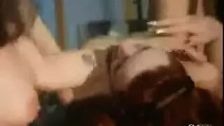 لعب سحاقي إيطالي شرجي و مهبلي