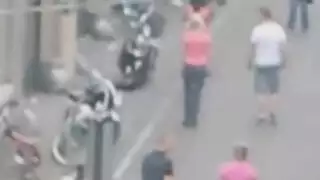تجسس علي بنت وشاب بينيكوا في الشارع