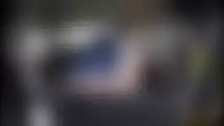 جنس عفوي في المقعد الخلفي مع سائق تاكسي