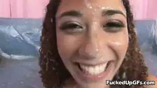  شابات يجبرن على خروج سائل منوي كثيف في بورنو