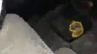 فتاة سوداء تأخذ قضيبًا أسودًا خشنًا في الفندق