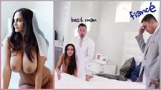 شهر العسل الإباحي: وضع الكلب مع زوجته الجديدة