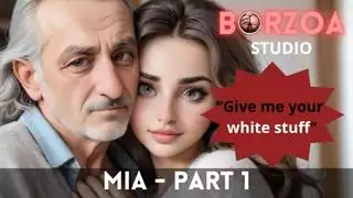 أفلام بالغة رجعية: ميا تتعرض لإيلام مهبلي قاسي