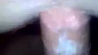 الأب المتشدد يملأ فطيرة ضيقة بالسائل المنوي