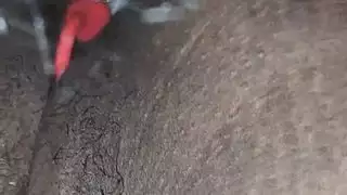 الهدية الشرجية للهاوي فعل خشن من الباب الخلفي