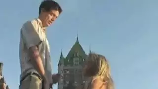 فتاة متزوجة تمارس جنسًا علنيًا عنيفًا بعد العمل