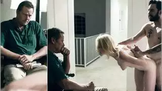 الشقراء المدينة تفضل جلسات جنس بوضعية الفارسة