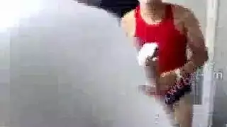 رجل كحوي بنت مغربي