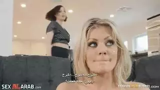 زوجتان مثيرتان، قضيب محظوظ حركة هاردكور