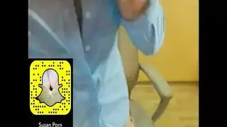 إباحية سناب شات: مؤخرة ضخمة جاهزة للجنس