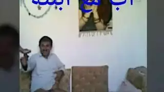 تعبئة شرجية من الزوج العربي لعروسه