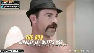 الزوج المخدوع يصور زوجته تمارس الجنس الشرجي مقابل النقود