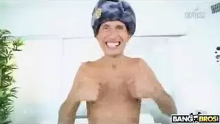 ساونا الناضجة الفرنسي ضيق