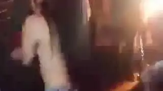 رقصة كباريه عارية تتحول إلى جنس جماعي مع عاهرة مصرية
